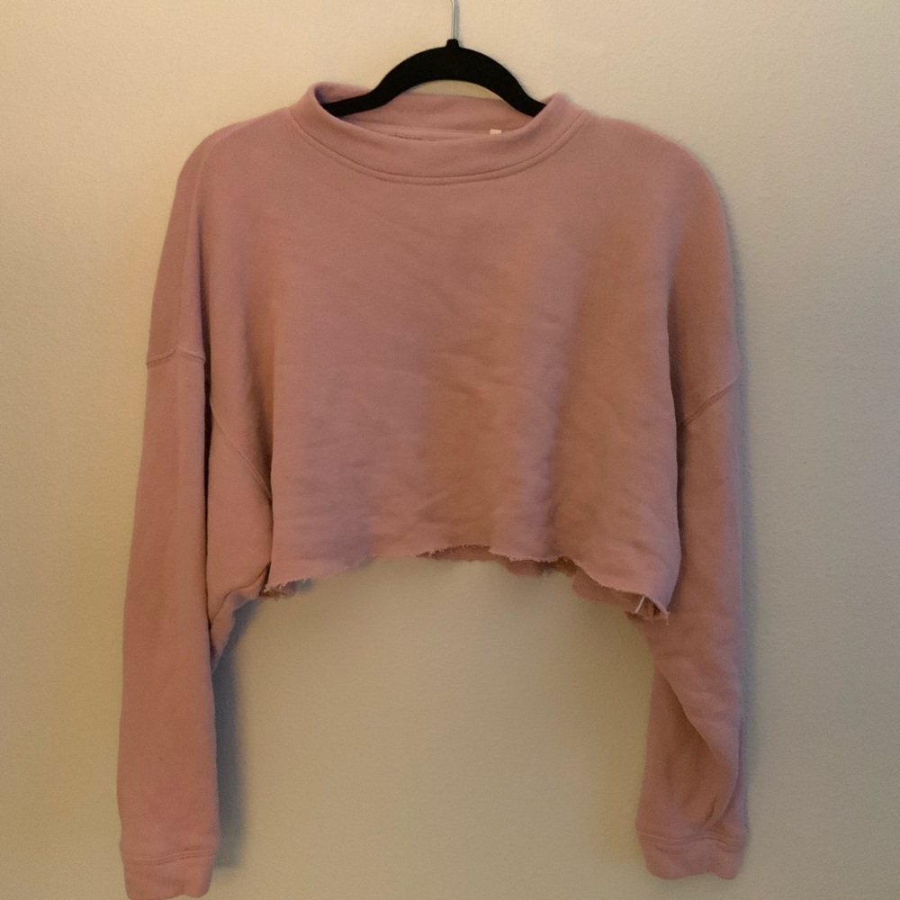 Crop sweater